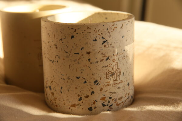 Bougie végétale Terrazzo fleur d'oranger – Image 3