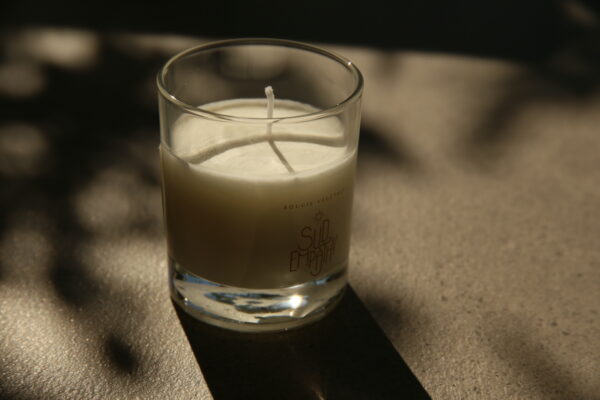 Bougie végétale verre Bois de Santal